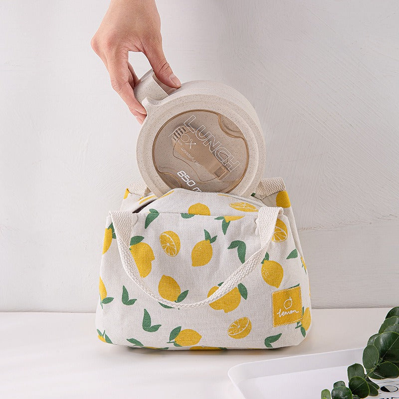 Insulated Lunch bag with thick aluminum foil