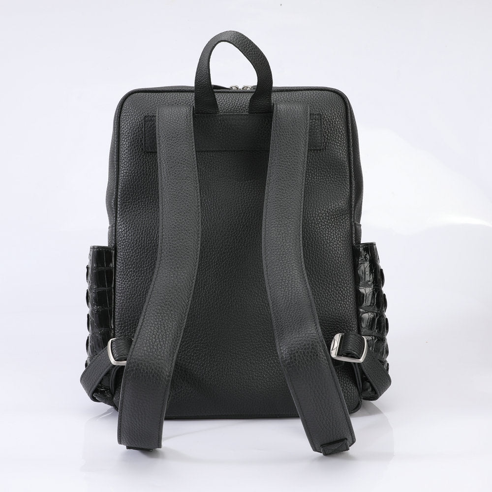 Crocodile Bone Leather Bag