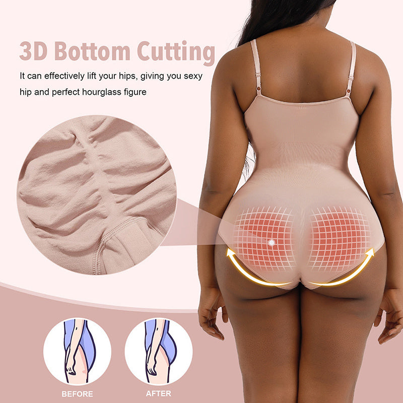 Faja moldeadora sin costuras para mujer, moldeadora de cintura, levantadora de glúteos, ropa interior moldeadora de cuerpo.