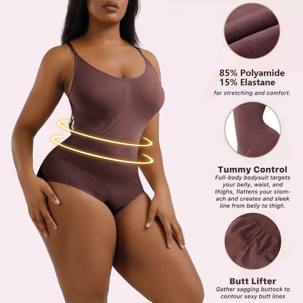 Faja moldeadora sin costuras para mujer, moldeadora de cintura, levantadora de glúteos, ropa interior moldeadora de cuerpo.