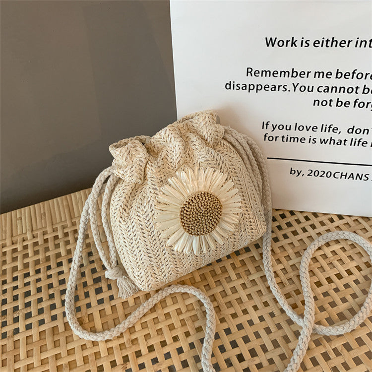 Woven Bucket Bag