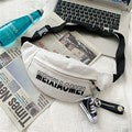 Trendy Korean Canvas Waist Bag