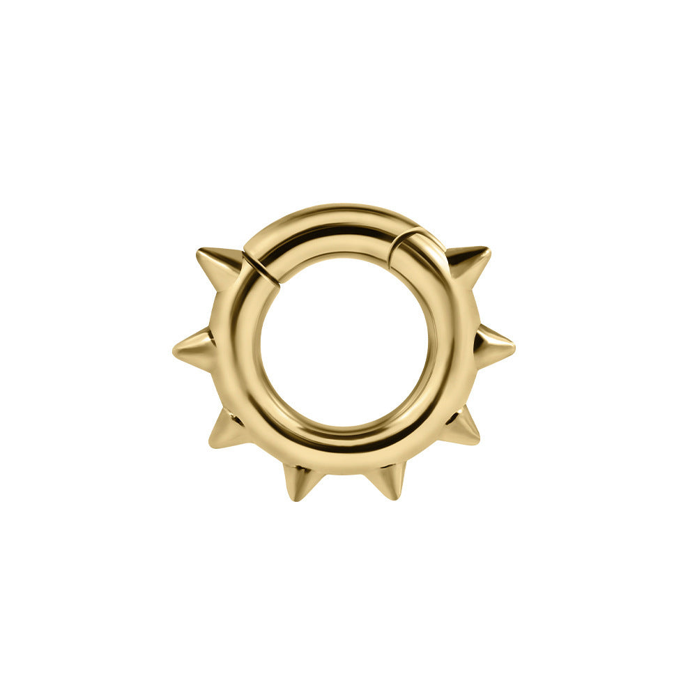 Fashion Sharp Cone Round Magnet Ear Extender