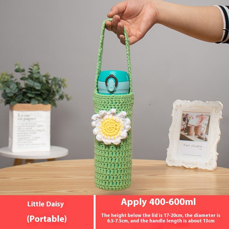 Cup Cover Crossbody Long Strap Vacuum Cup Glass Universal