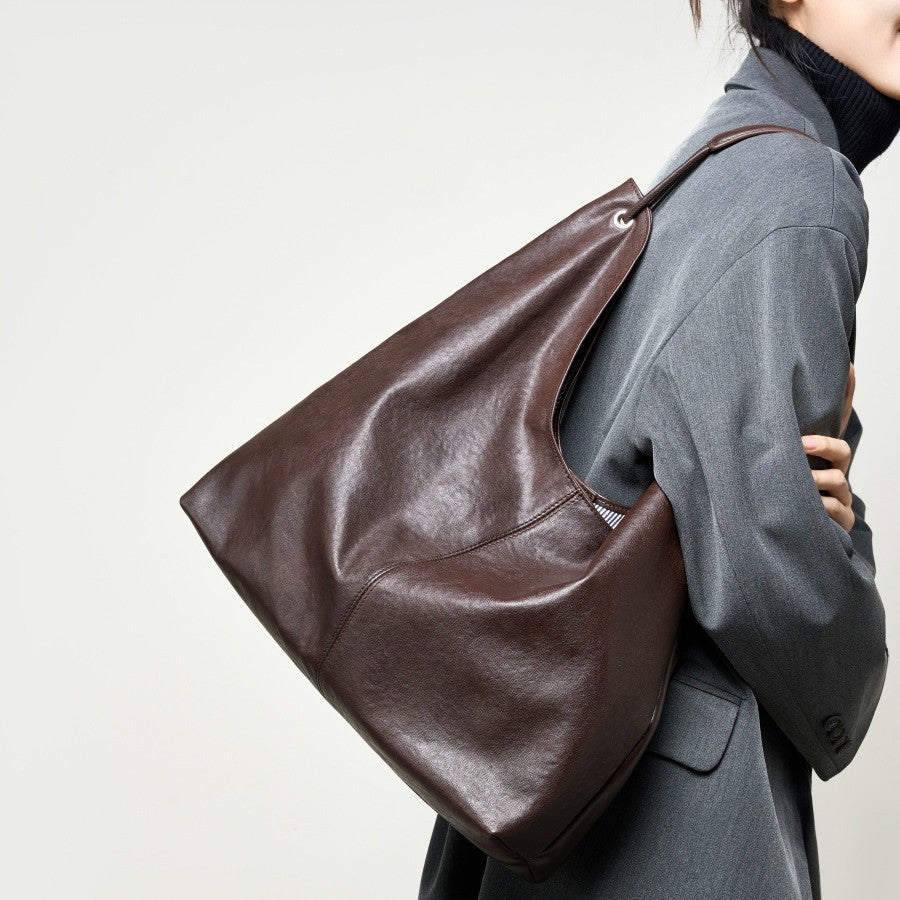 Premium Vegetable-Tanned Leather Tote