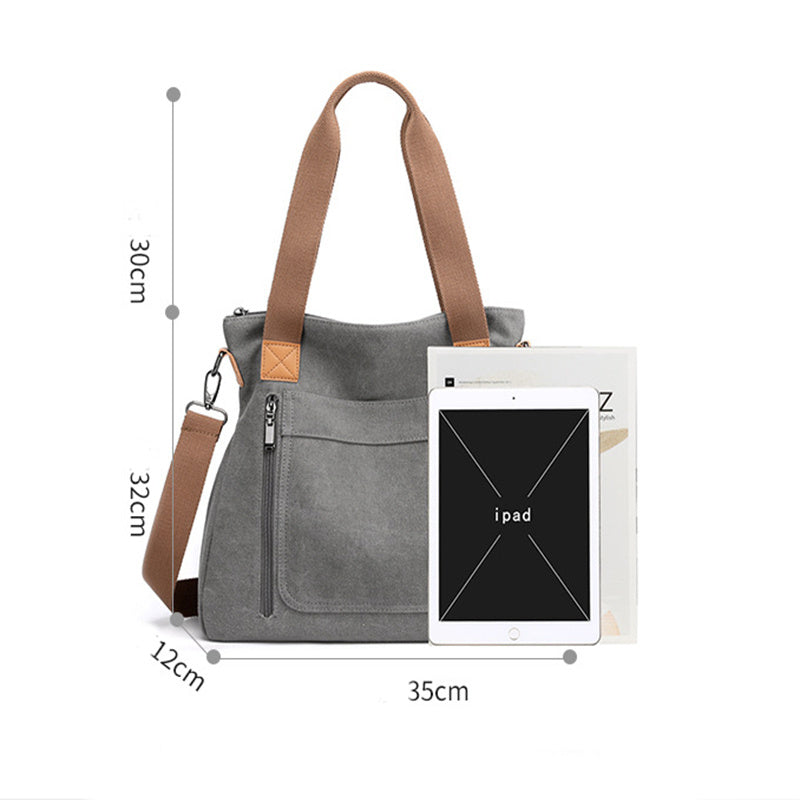 Bolso de lona para mujer