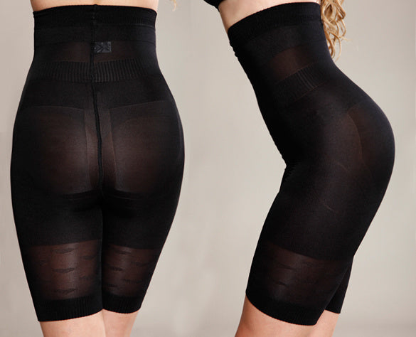 Nahtlose Shapewear für Damen mit hoher Taille, kurze Bauchkontrolle