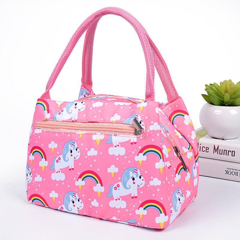 Insulation Bag Portable Lunch Bag Thickened Rice Bag Oxford Cloth Lunch Box