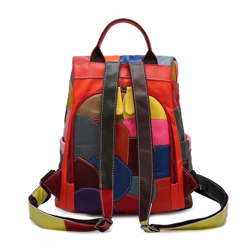 Sheepskin Leather Backpack