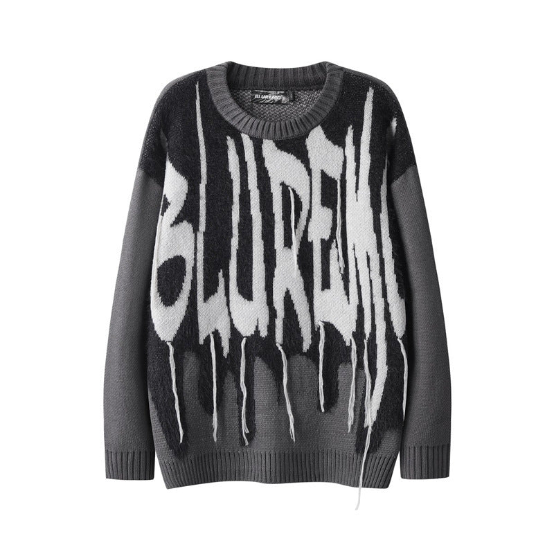 Loose Cool Idle Style Knitwear For Men And Women