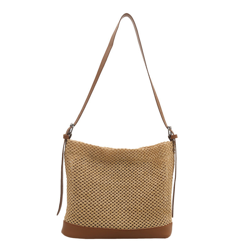 Seaside Vacation Beach Woven Straw Bag