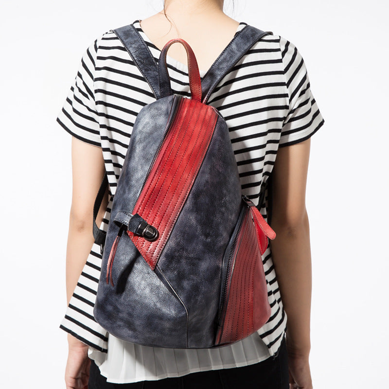 Aurévia Leather Backpack