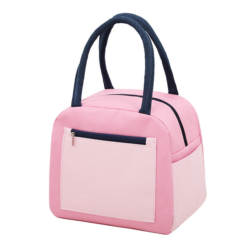 Large Capacity Portable Aluminum Foil Thickening Insulated Lunch Box Bag