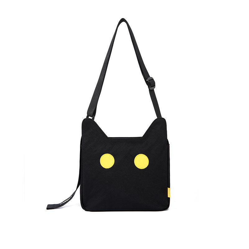 Cat-shaped Canvas Nylon Bag