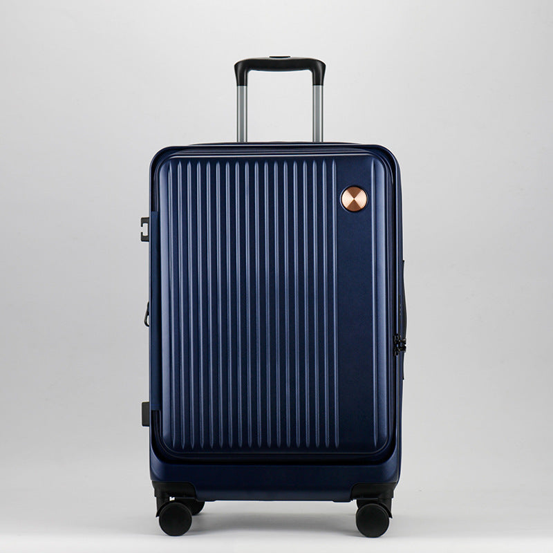 Drop-resistant Zipper Trolley Student Luggage