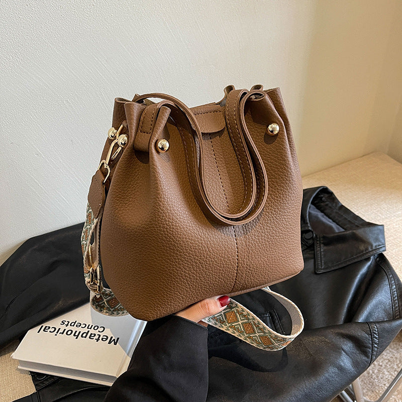 Korean Style High Sense Versatile Bucket Bag
