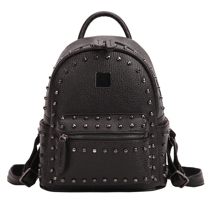 LuxeBolt Rivet Backpack