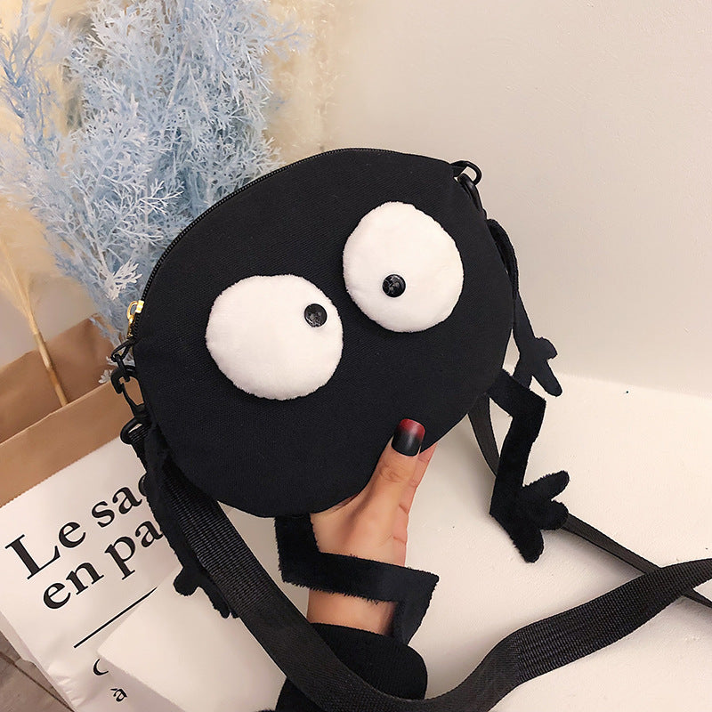 Canvas Round Small Bag