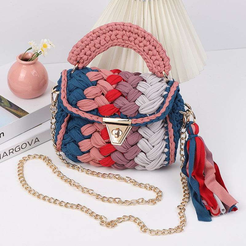 ColorPop Braided Street Bag