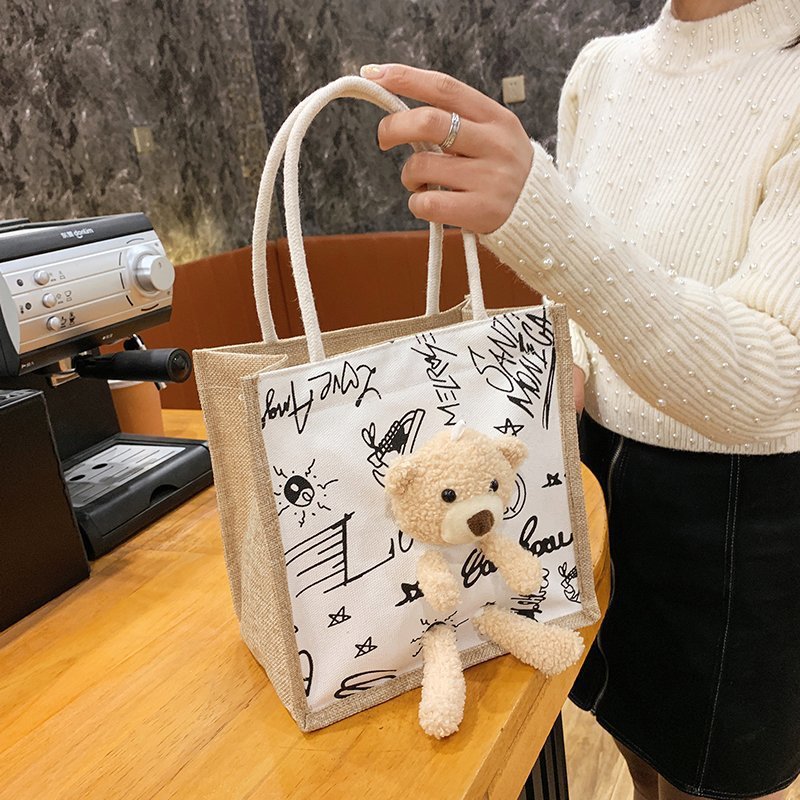 Bear Canvas Bag