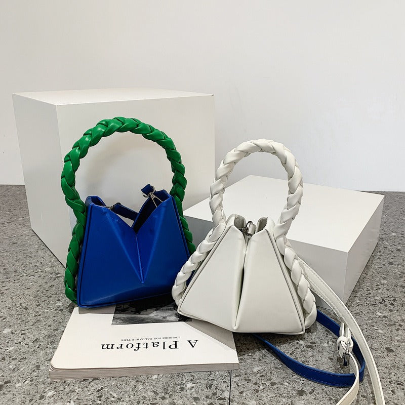 TwistTrend Geometric Handbag