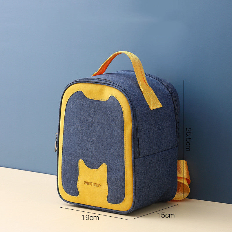 Portable Thermal Insulation Aluminum Foil Handheld Bento Lunch Bag