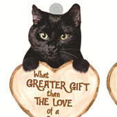 Love Dog Acrylic Key Ring Pendant