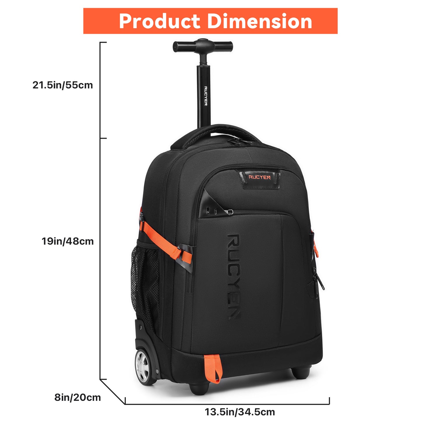 New Multi-function Trolley Backpack