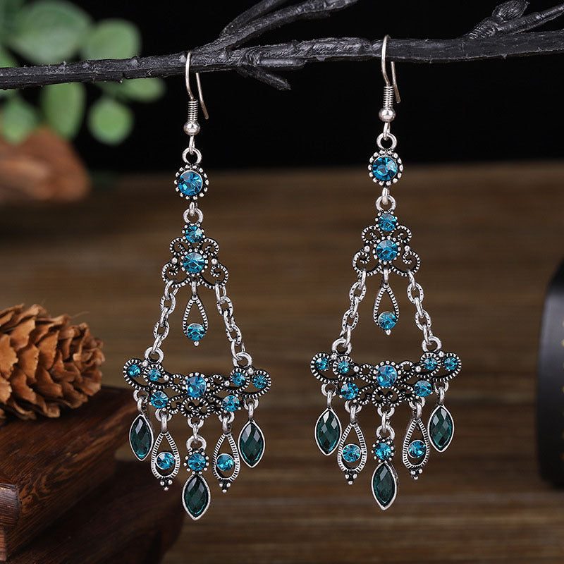 Chinese Style Bohemian Long Women's Earrings