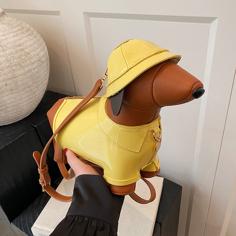 Dog Shaped Creative Shoulder Bag
