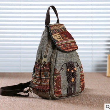MoonGate Retro Canvas Backpack