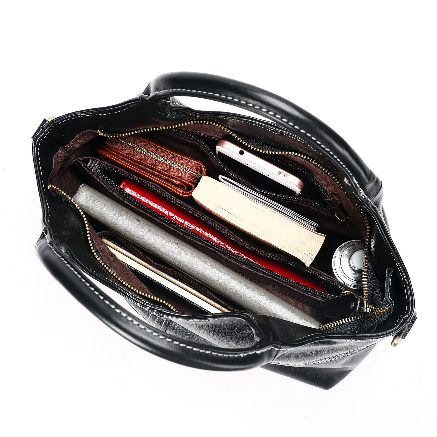 Cowhide Leather Crossbody Bag