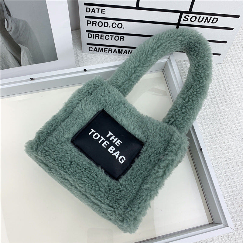 Mini Lamb Wool Tote