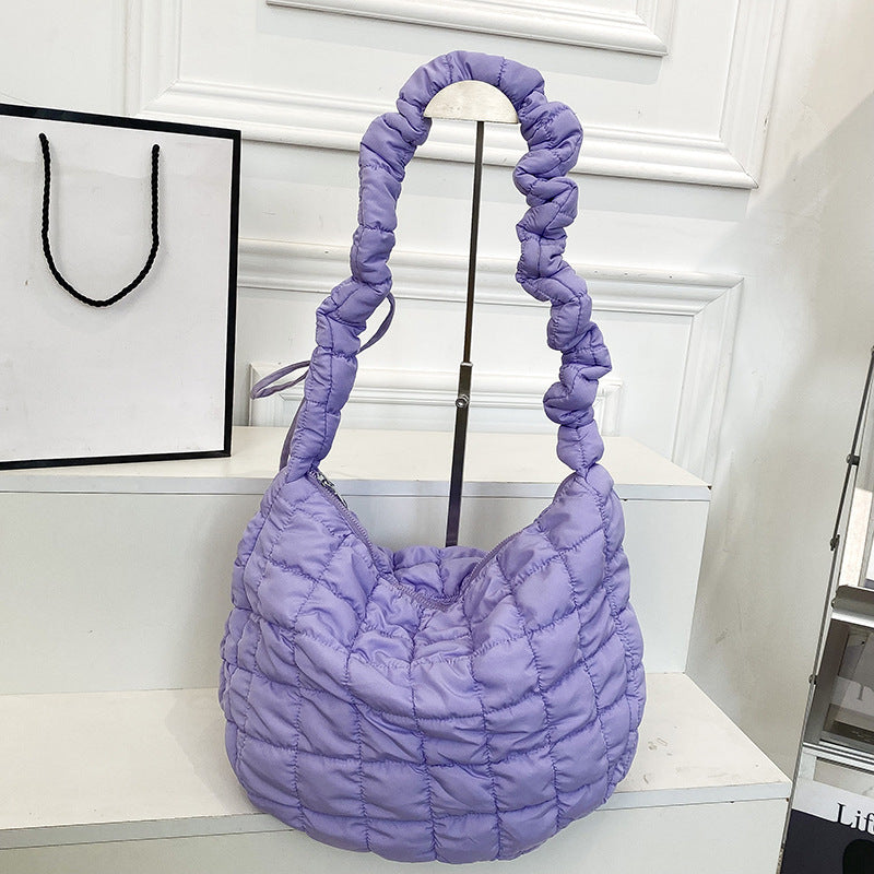 Pleated Cloud Bubble Bag