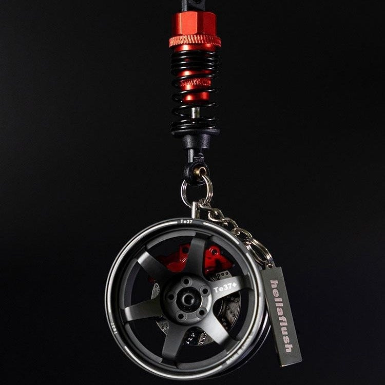 Wheel Hub Car Pendant Pendant Ornament Key Hanger