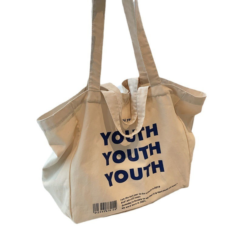 Unisex One-shoulder Tote Bag