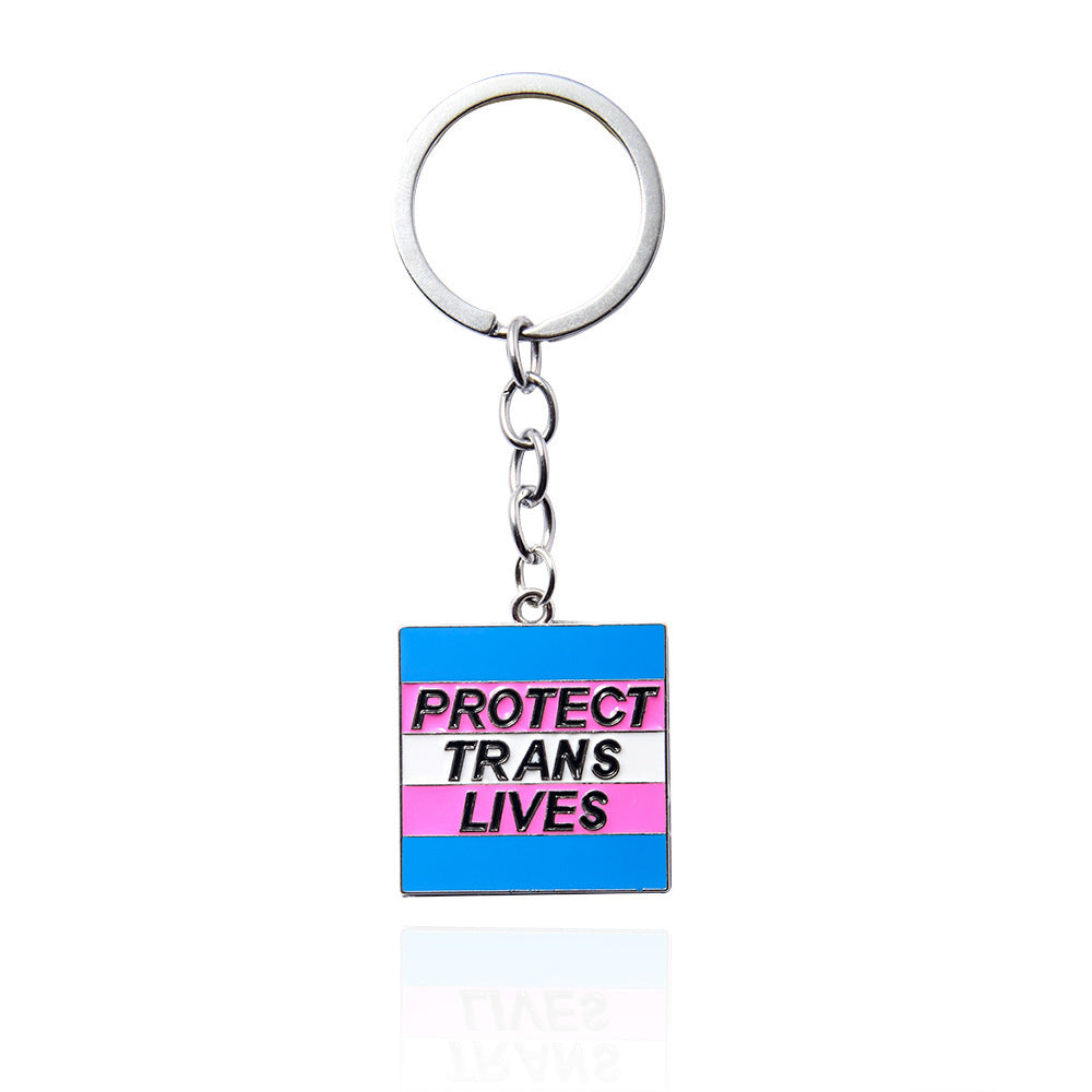 Color Keychain For Third Gender Protection