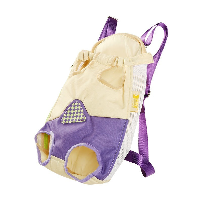 Pet Chest Go Out Portable Cat Bag Pocket Walking Artifact Pet Backpack