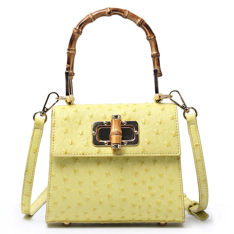 OstrichChic Buckle Bag