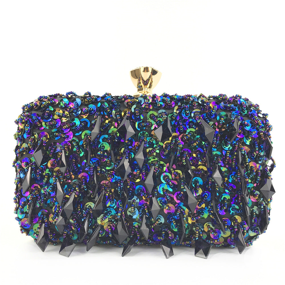 Bead Embroidery Sequin Evening Bag