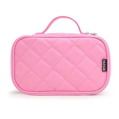 Double waterproof portable cosmetic bag
