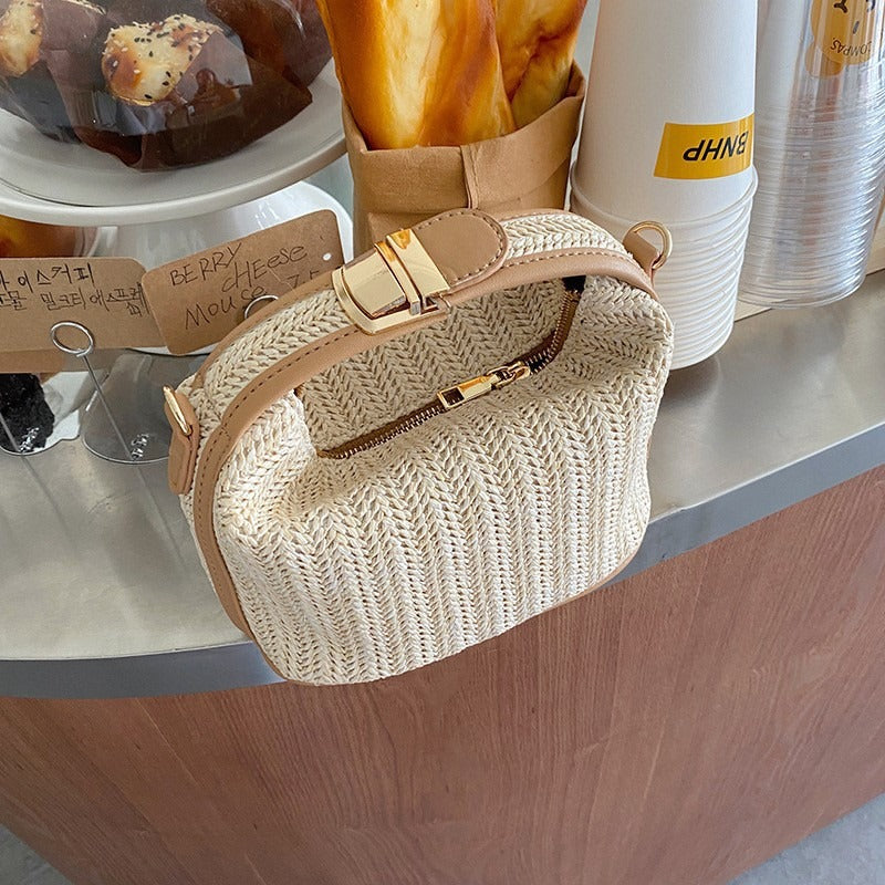 SunnyStroll Woven Bag