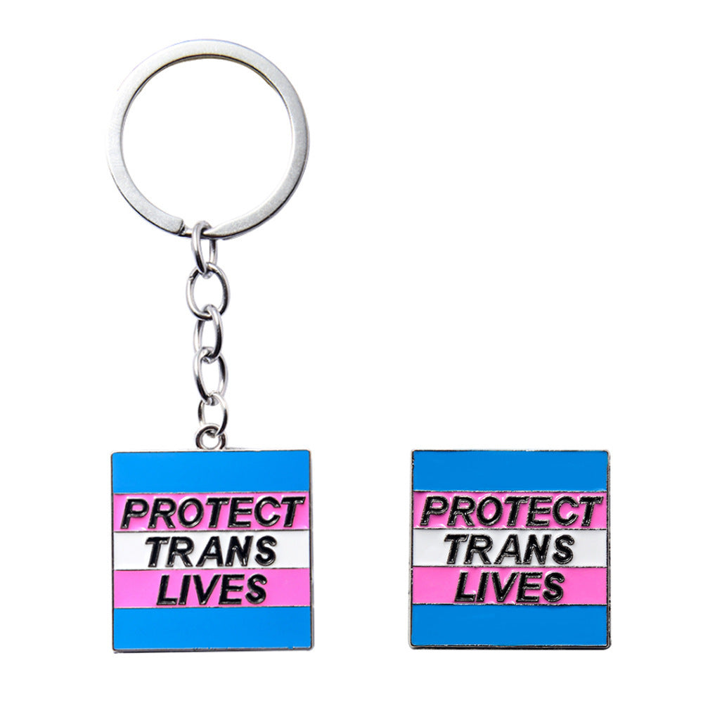 Color Keychain For Third Gender Protection