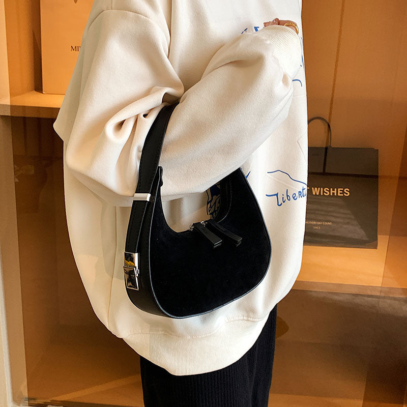 Bolsos de mano franceses de alta calidad, de estilo mate, para mujer.
