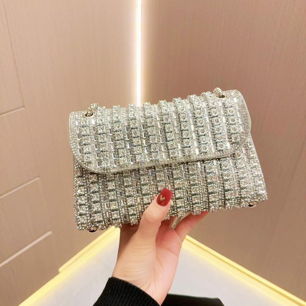 GleamGlitz Diamond Crossbody