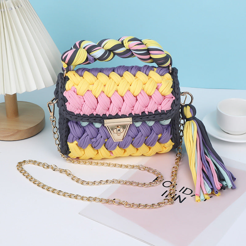 ColorPop Braided Street Bag