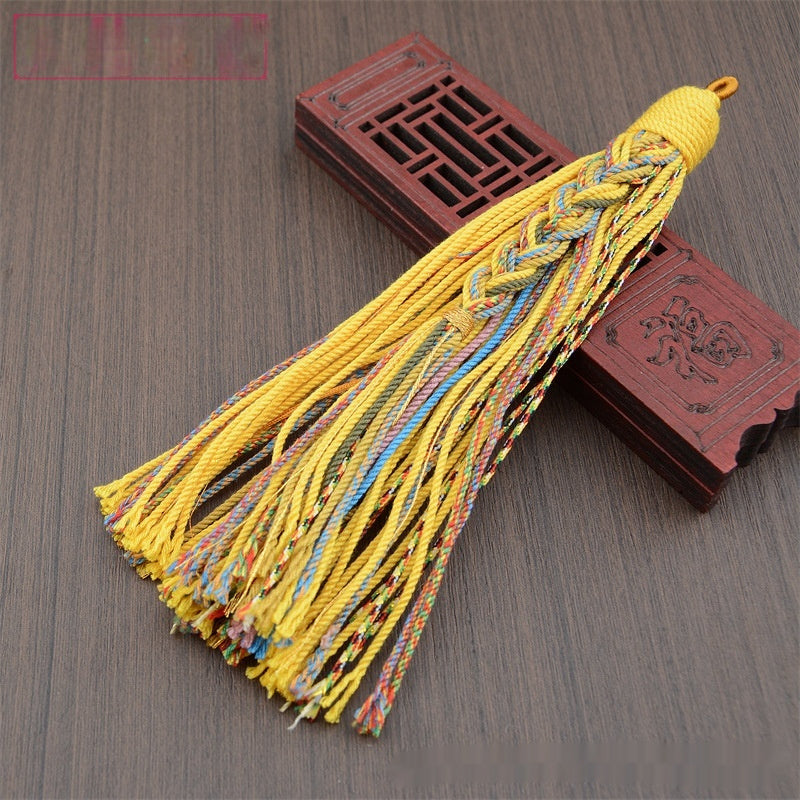 Cotton String Tassel Fringe Hand-woven Lanyard Accessories