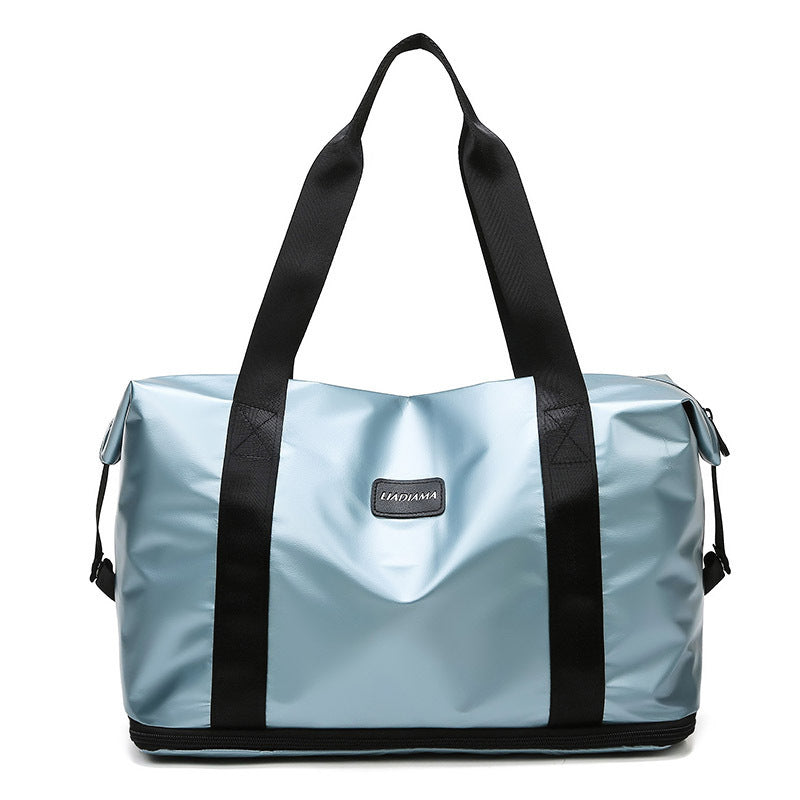 New Single-layer Expandable Trolley Travel Handbag