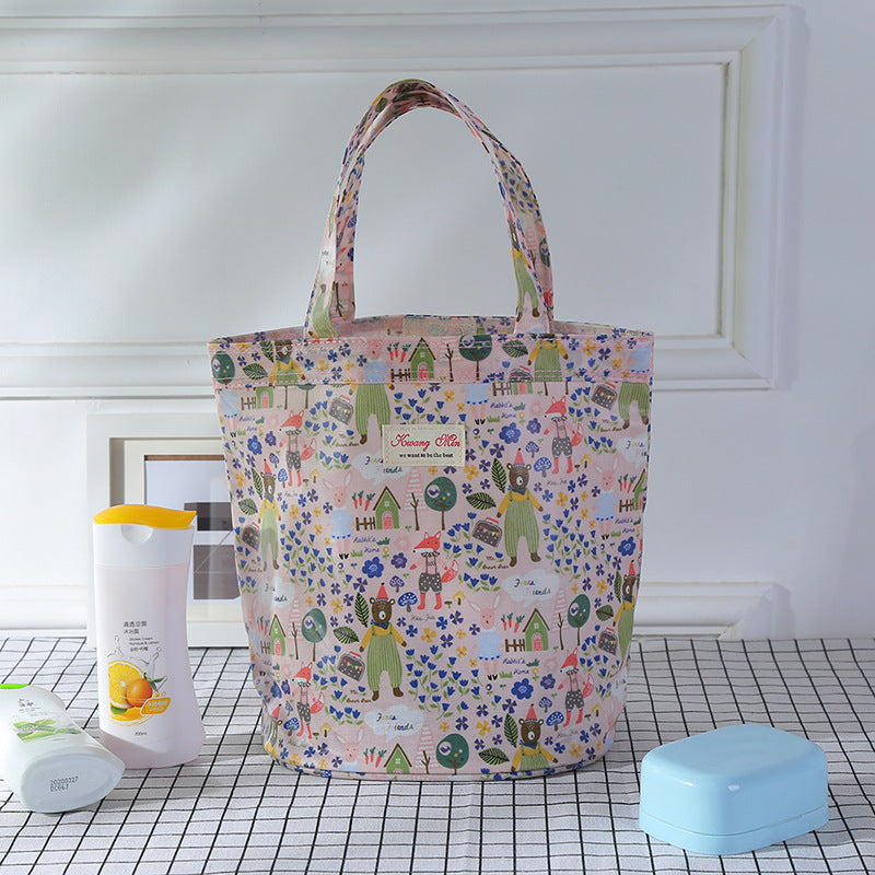 Korean creative portable bath bag outdoor swimming bag laptop purchase package bag ladies fashion handbags wholesale