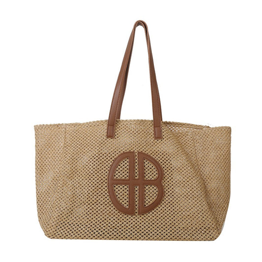 Woven Summer Tote - BAGMODA